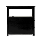 Schmaler MDF-Beistelltisch mit Ladestation