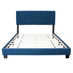 Estructura de cama tapizada tamaño Queen