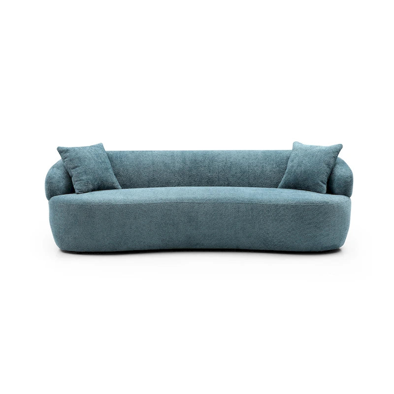 Geschwungenes Polstersofa