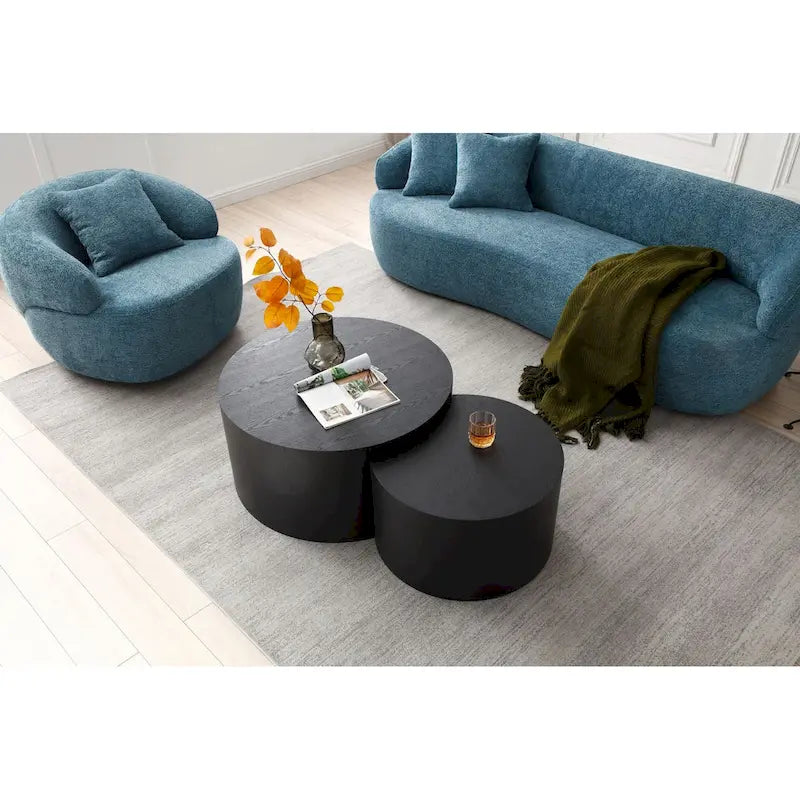 Geschwungenes Polstersofa