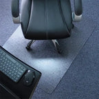 Alfombrilla rectangular transparente de PVC para silla, 48 x 30 pulgadas