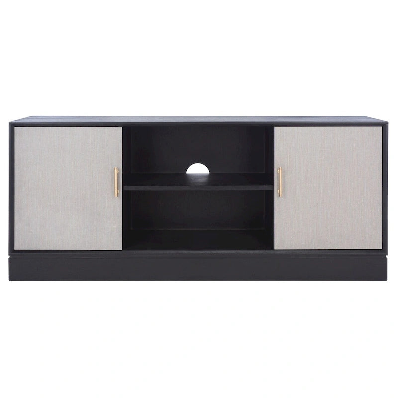 Mueble multimedia de 2 puertas con 1 estante