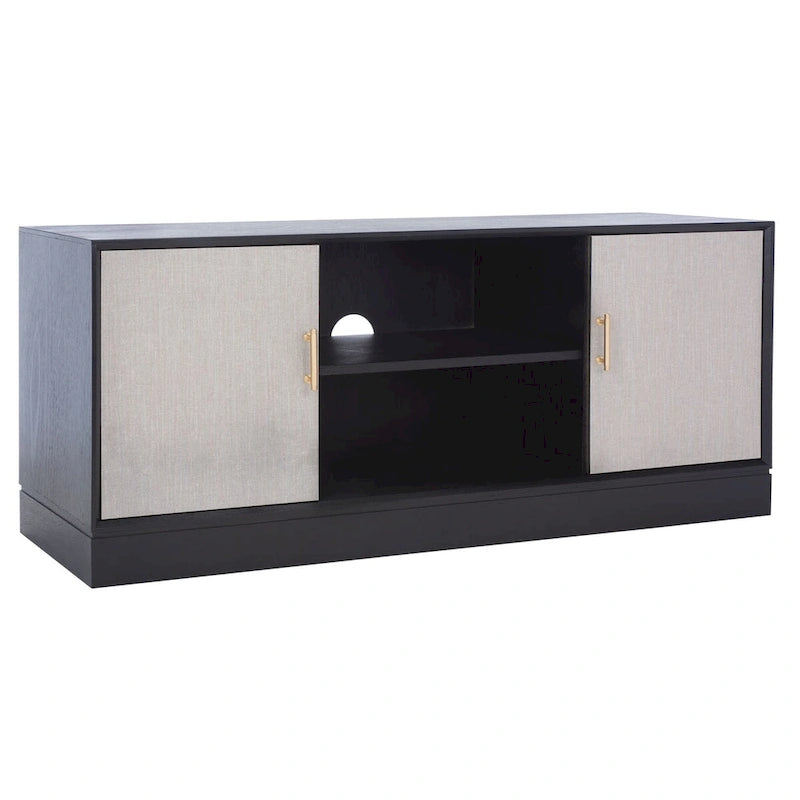 Mueble multimedia de 2 puertas con 1 estante