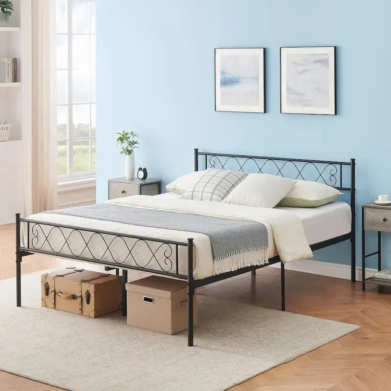 Struttura letto in metallo