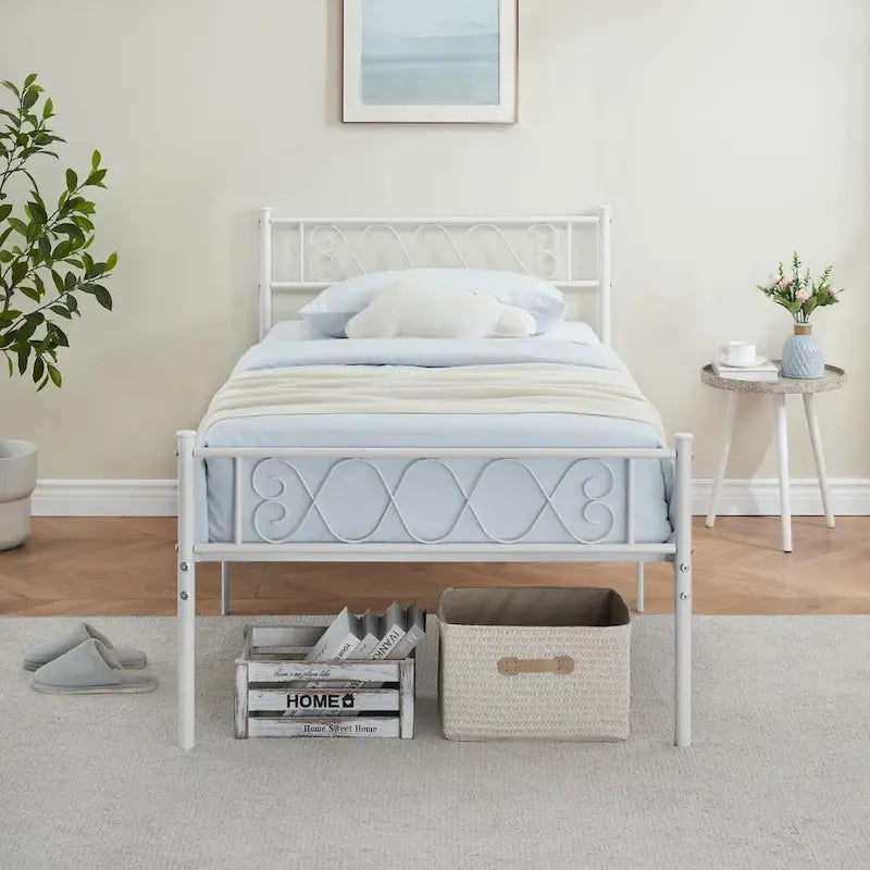 Struttura letto in metallo