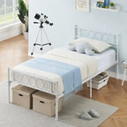 Struttura letto in metallo