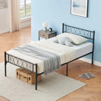 Struttura letto in metallo