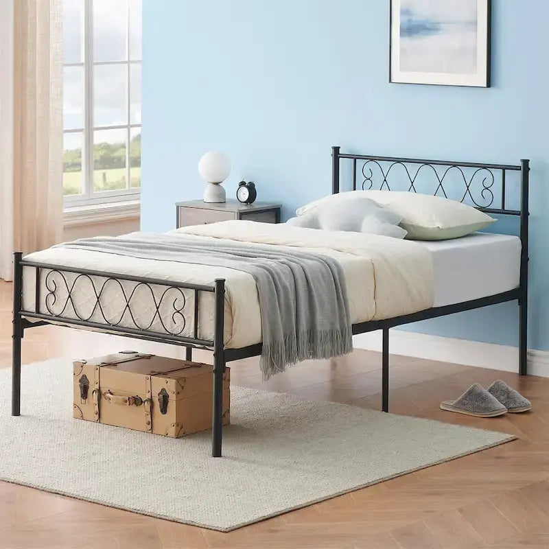 Struttura letto in metallo