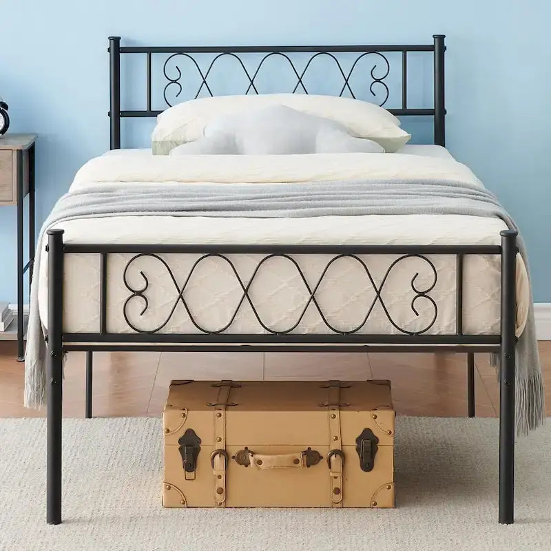 Struttura letto in metallo