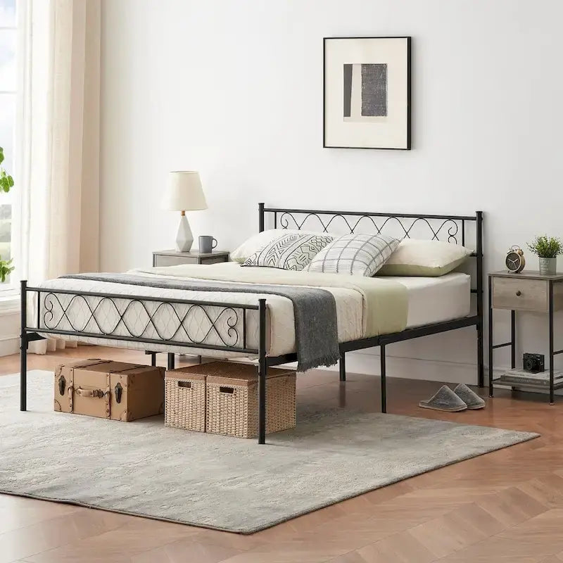 Struttura letto in metallo