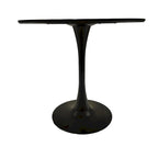 Mesa de comedor redonda de 31.5 pulgadas con base de pedestal