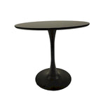 Mesa de comedor redonda de 31.5 pulgadas con base de pedestal