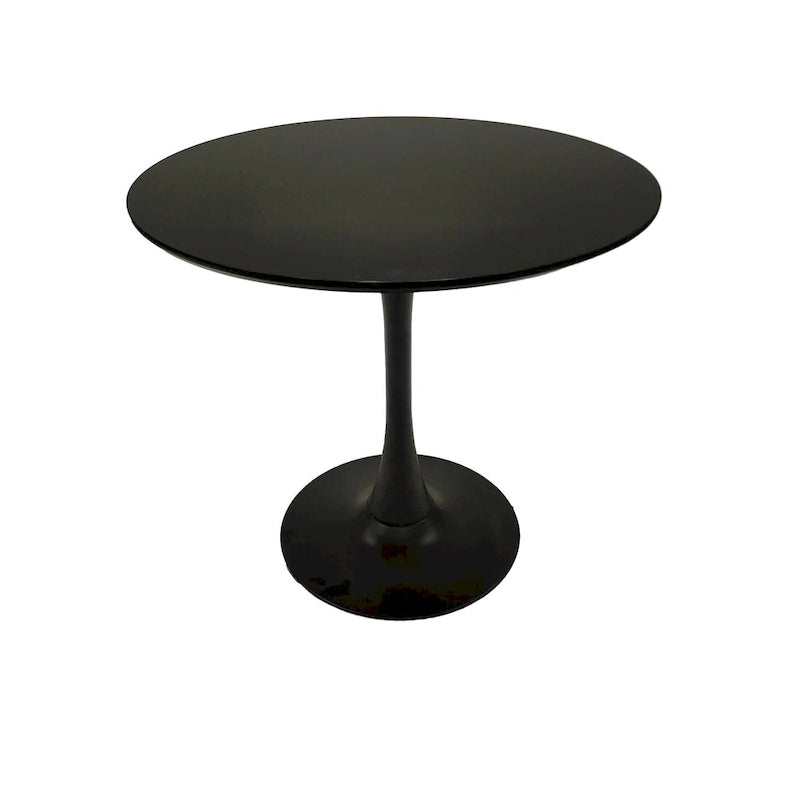 Mesa de comedor redonda de 31.5 pulgadas con base de pedestal