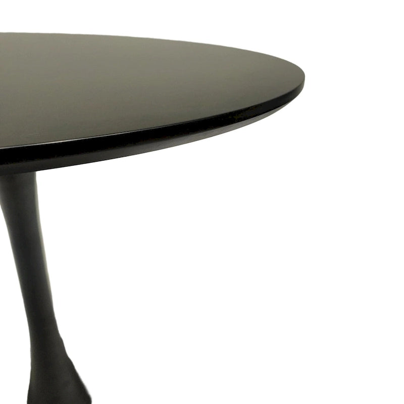 Mesa de comedor redonda de 31.5 pulgadas con base de pedestal